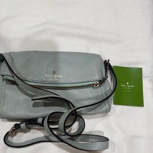 Kate Spade Light Gray Crossbody Bag